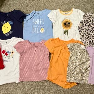 Bundle of 5T Girls Tops